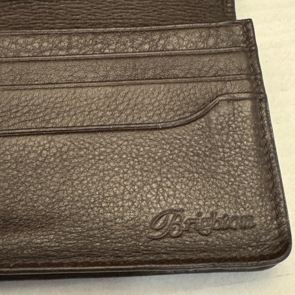 Brighton Brown Crossbody Bag with Textured Leather and Chain Strap - Picture 5 of 7